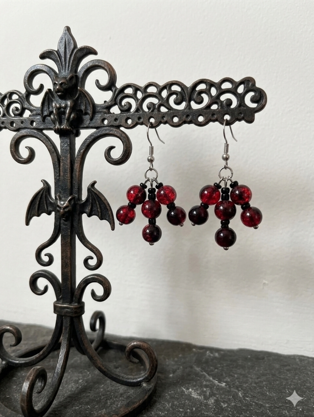 Handcrafted One Of A Kind Dangle Earrings